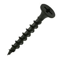 10(CRS) X 1 PH BUGLE D/W SCREW BLK PHOS LIGHT OIL ?DRY TO TOUCH? DARK BLACK